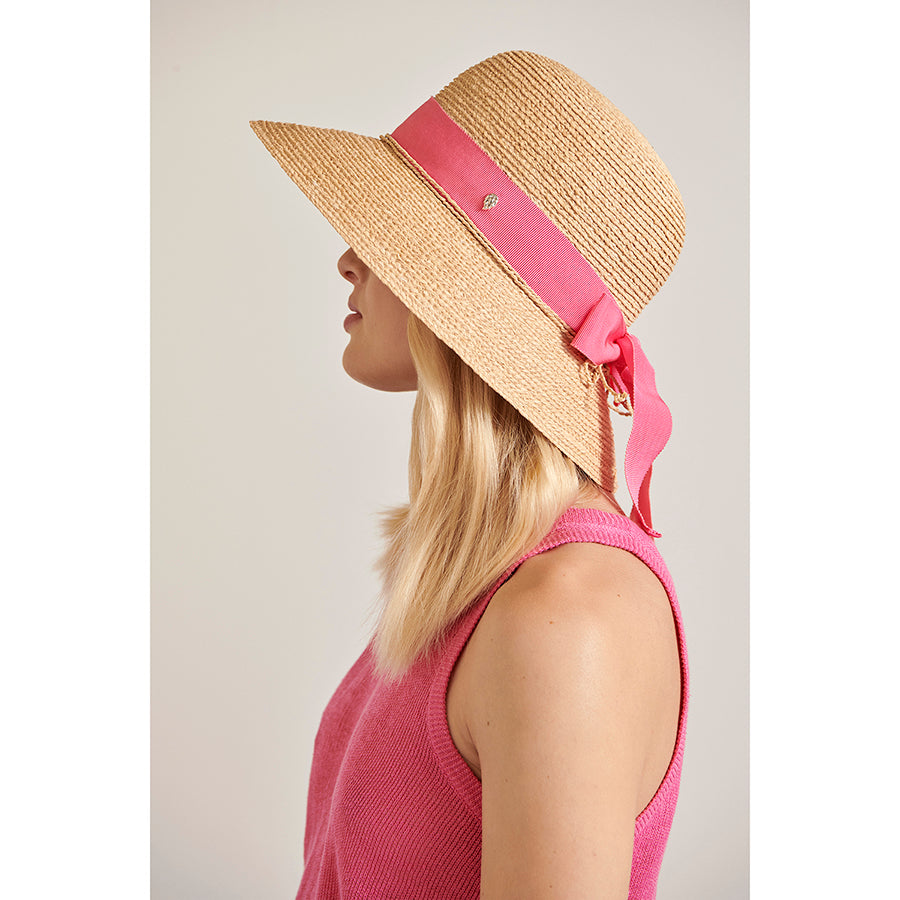 Newport SB in Natural Hot Pink - Helen Kaminski AU