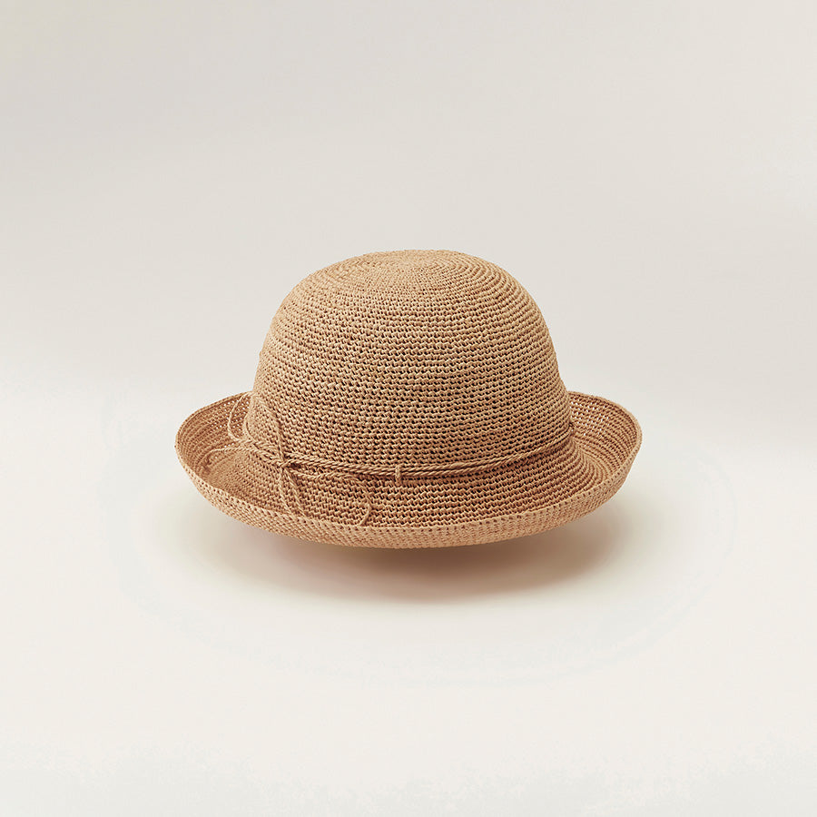 Provence 8 Raffia Hat in Nougat - Helen Kaminski AU