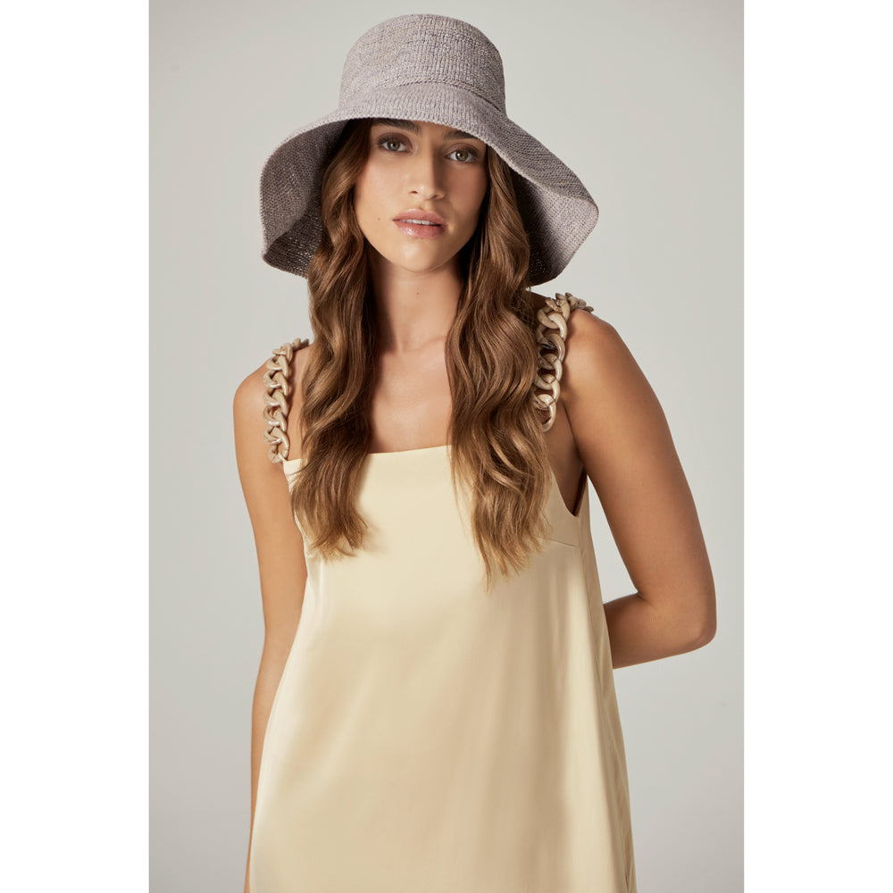 Provence 12 Eclipse Melange Raffia Hat Helen Kaminski AU