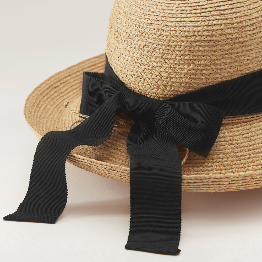 Newport SB in Natural Midnight Hat - Helen Kaminski AU