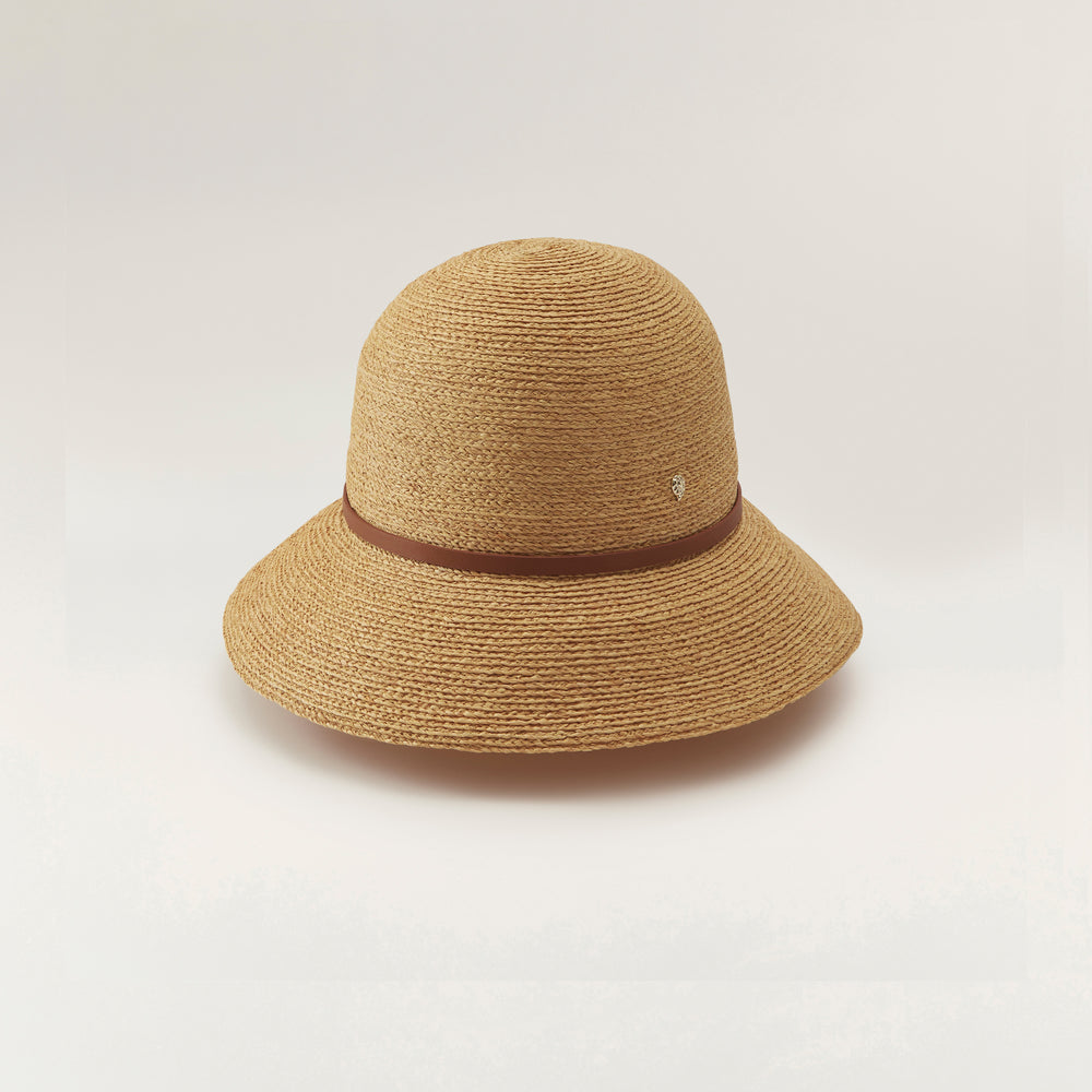 Besa 9 | Natural Tan Cloche Hat | Helen Kaminski