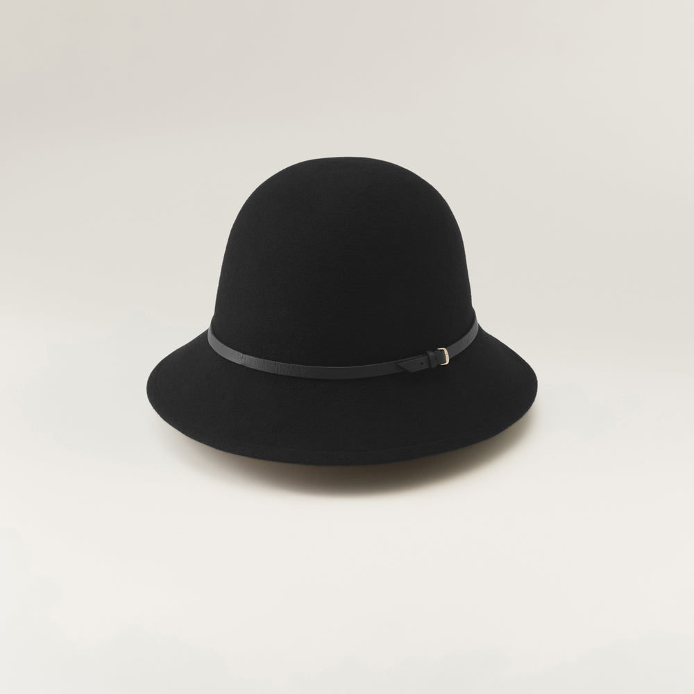 Cloche hot sale hat black